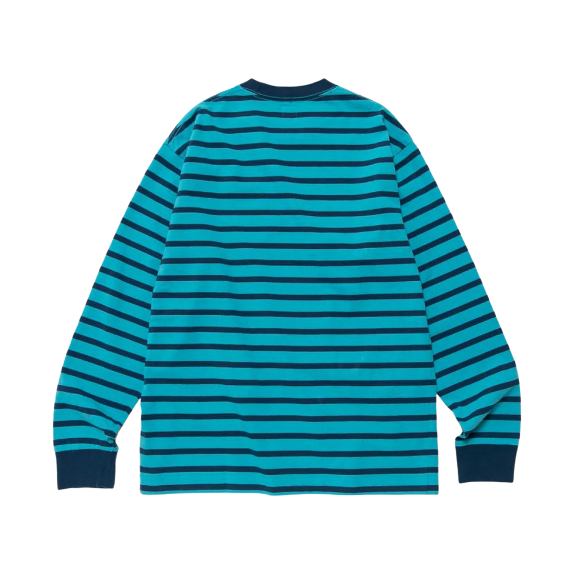 휴먼 메이드 스트라이프 롱슬리브 티셔츠 블루(Human Made Striped L/S T-Shirt Blue) - 2