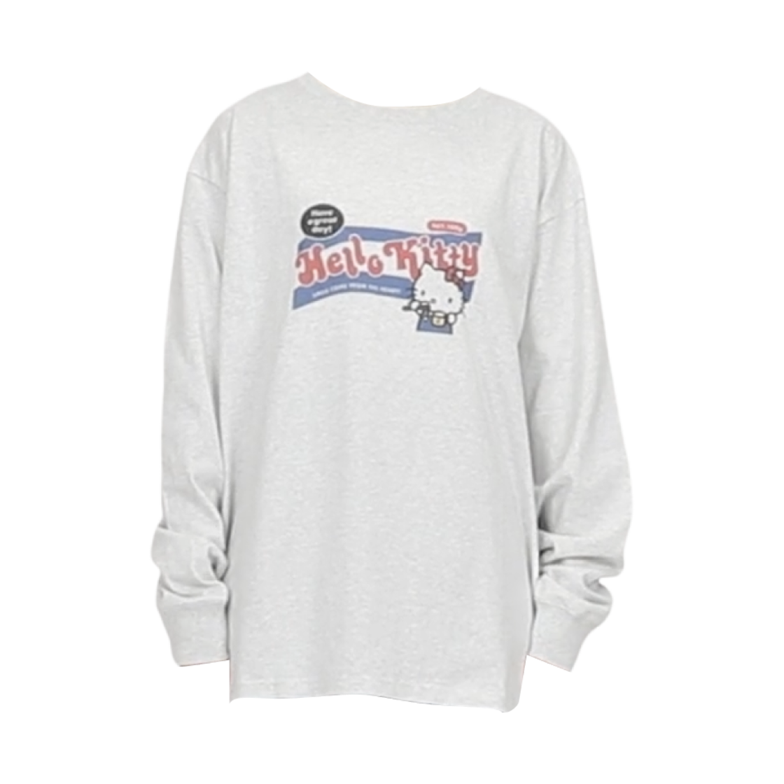 - (W) Freak's Store x Hello Kitty L/S T-Shirt Gray