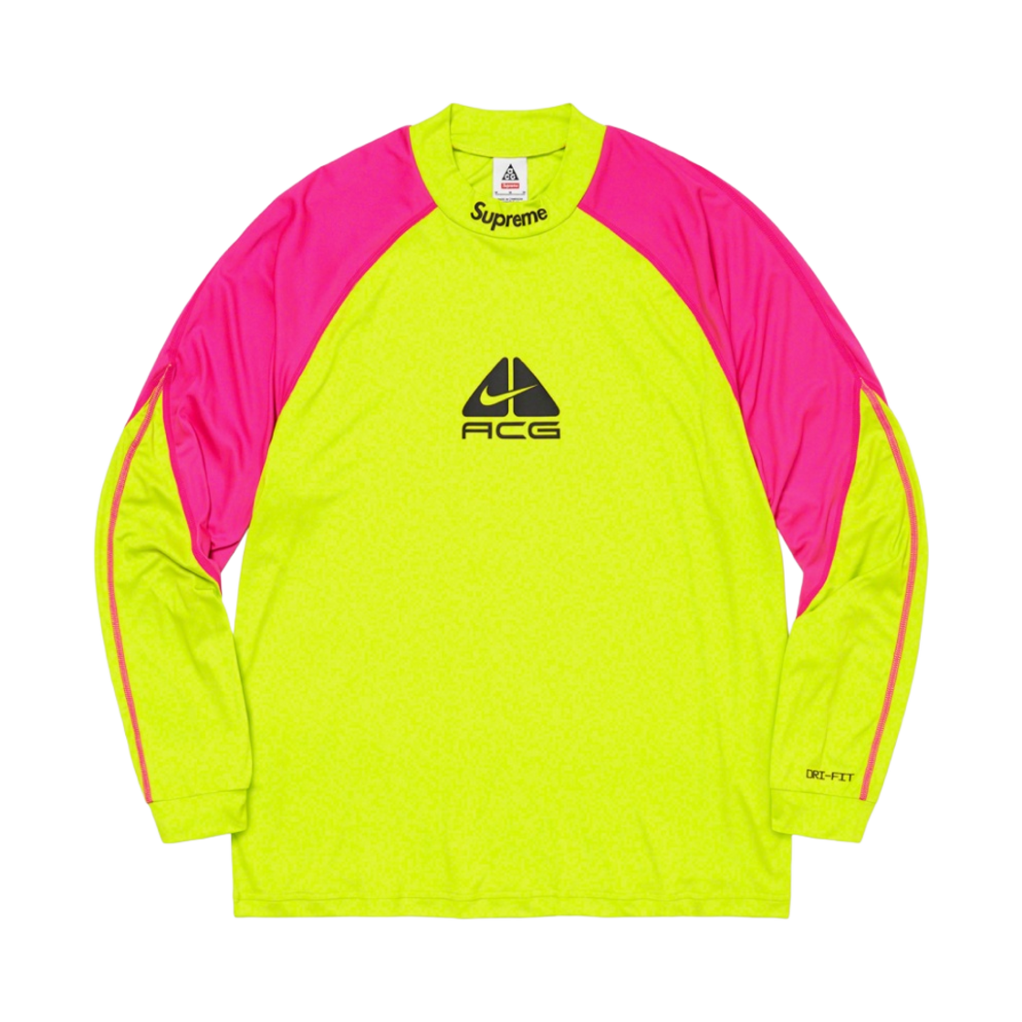 슈프림 x 나이키 ACG 저지 페일 그린 - 22FW
