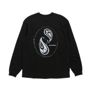 Hatchingroom Paisley Devil T-Shirt Black
