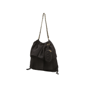 Athe Vanessabruno Chain Backpack And Shoulder Bag M Black