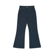 STU Flared Indigo Denim Pants Blue