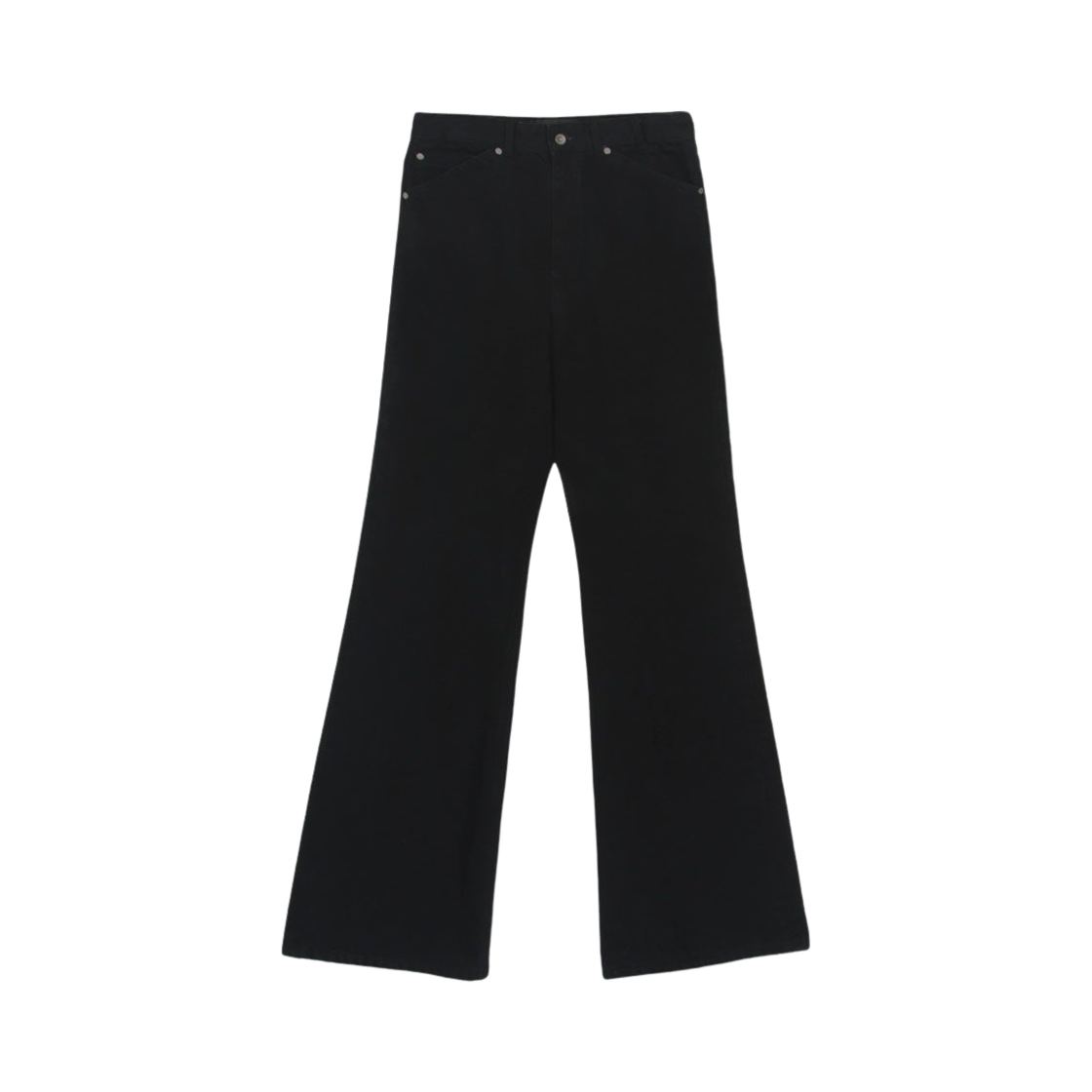 [KREAM 단독] 에스티유 플레어 데님 팬츠 블랙([KREAM 단독] STU Flared Denim Pants Black)