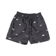 Nike Woven Allover Print Flow Shorts Black - Asia