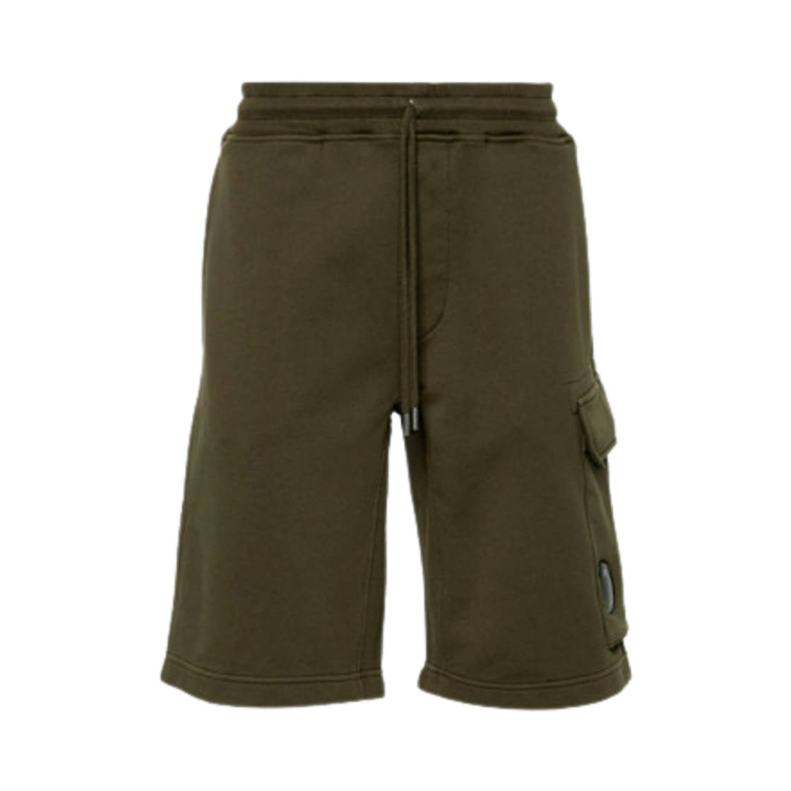 18CMSB101A110044G683 C.P. Company Lens Wappen Shorts Ivy Green - 25SS