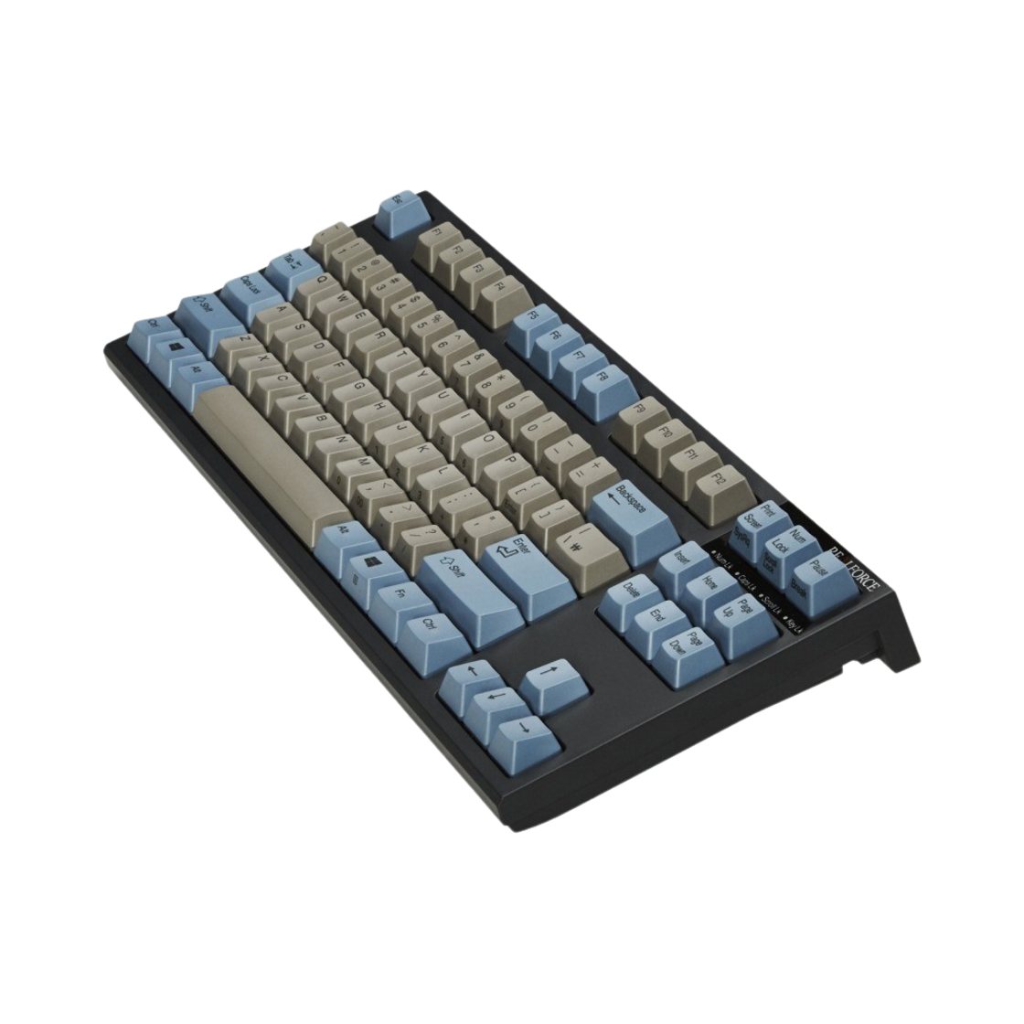 리얼 포스 R2TLS 저소음 영문 45g 키보드 그레이 블루 (국내 정식 발매 제품)(Real Force R2TLS Low Noise English 45g Keyboard Grey Blue (Korean Ver.)) - 3