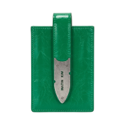 Matin Kim Accordion Necklace Wallet Green