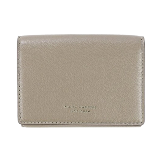 Marc Jacobs The Slim 84 Medium Tri-Fold Wallet Cement
