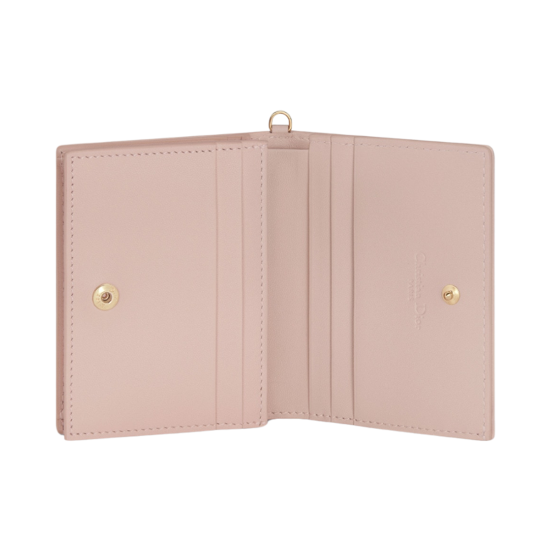 S0178ONMJ-M973 Dior Mini Lady Gardenia Wallet Powder Pink - #3