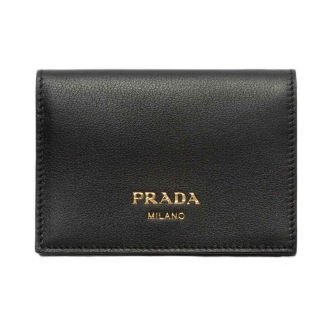 1MV021-2CYS-F0002 Prada Small Leather Wallet Black
