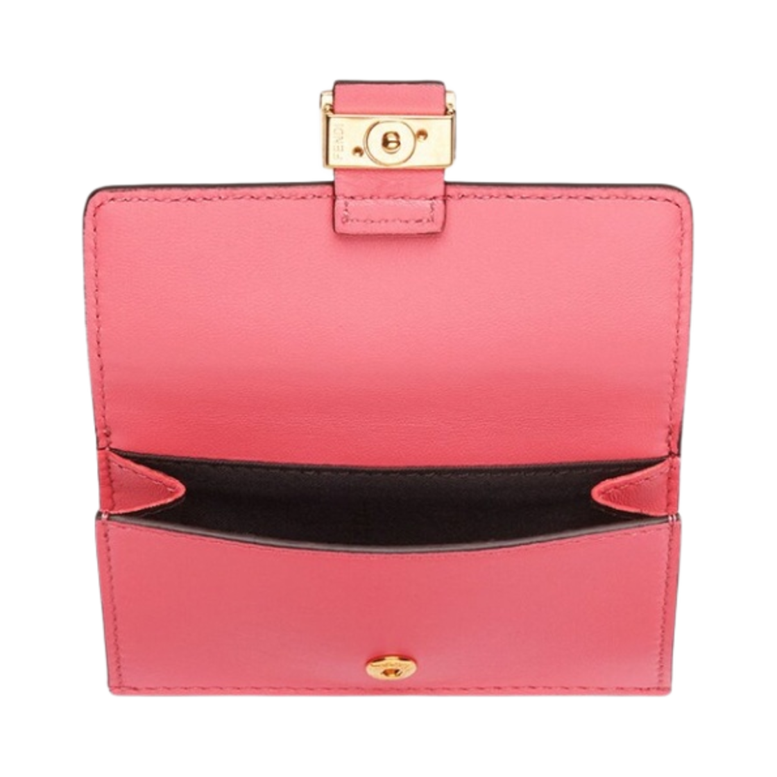 펜디 나파 레더 카드 홀더 핑크(Fendi Nappa Leather Card Holder Pink) - 2