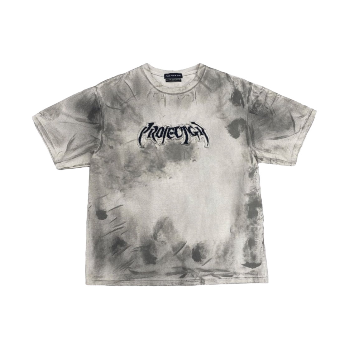 프로젝트 G/R 퓨리어스 로고 아플리케 티셔츠 그레이 - 10 꼬르소 꼬모 한정(Project G/R Furious Logo Applique T-Shirt Grey - 10 Corso Como Exclusive)