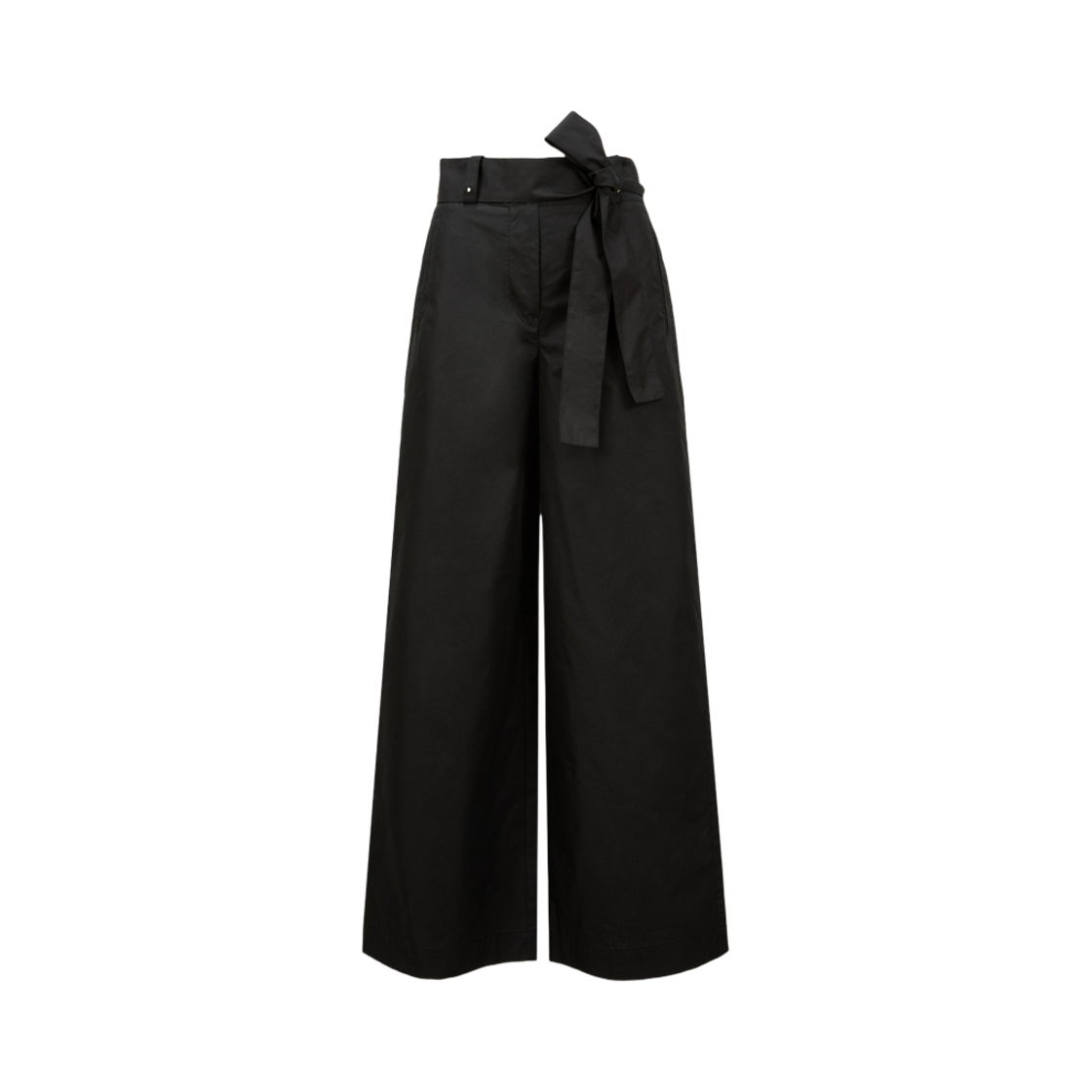 K1-093-2A00015-59866-999 (W) Moncler Belted Trousers Black - 25SS