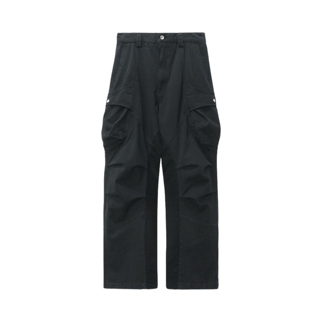 IGNTCR119 Ignota Core:8 Washed Cargo Pants Black