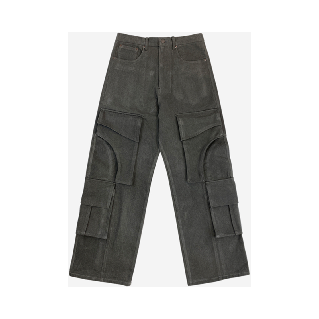 풀오브썬 건포켓 카고 팬츠 그레이(Full of Ssun Gunpocket Cargo Pants Grey)