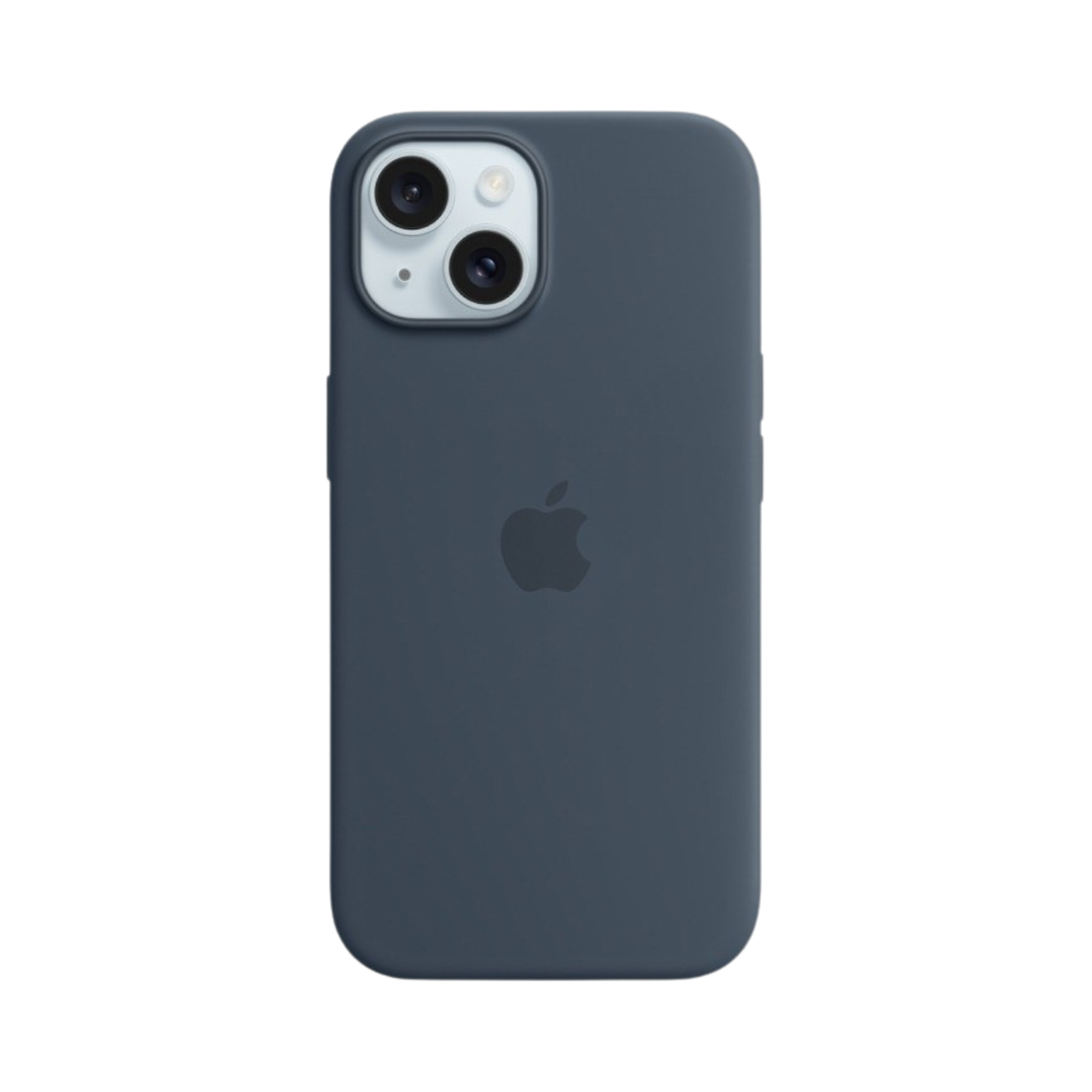 애플 맥세이프형 아이폰 15 실리콘 케이스 스톰 블루(Apple iPhone 15 Silicone Case with MagSafe Storm Blue)