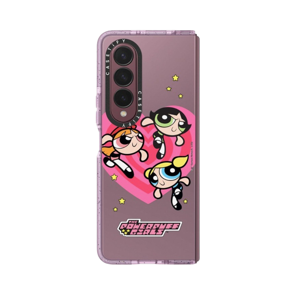 케이스티파이 x 파워퍼프걸 갤럭시 하트 임팩트 케이스 반투명 헤이즈 퍼플(Casetify x The Powerpuff Girls Galaxy Heart Impact Case Sheer Haze Purple) - 3