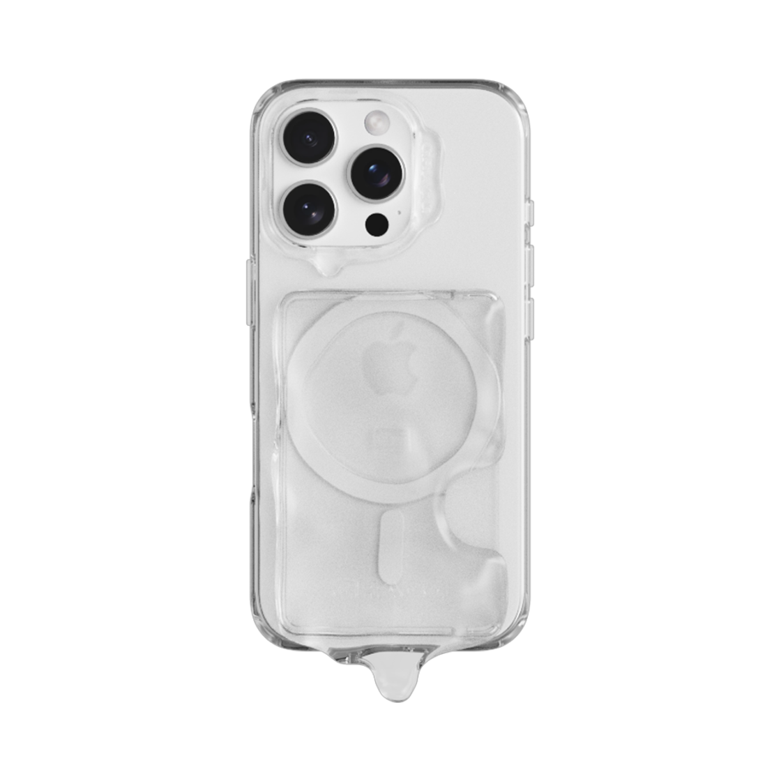 그래그 맥세이프 더블 레이어스 케이스 & 카드 포켓 - 클리어