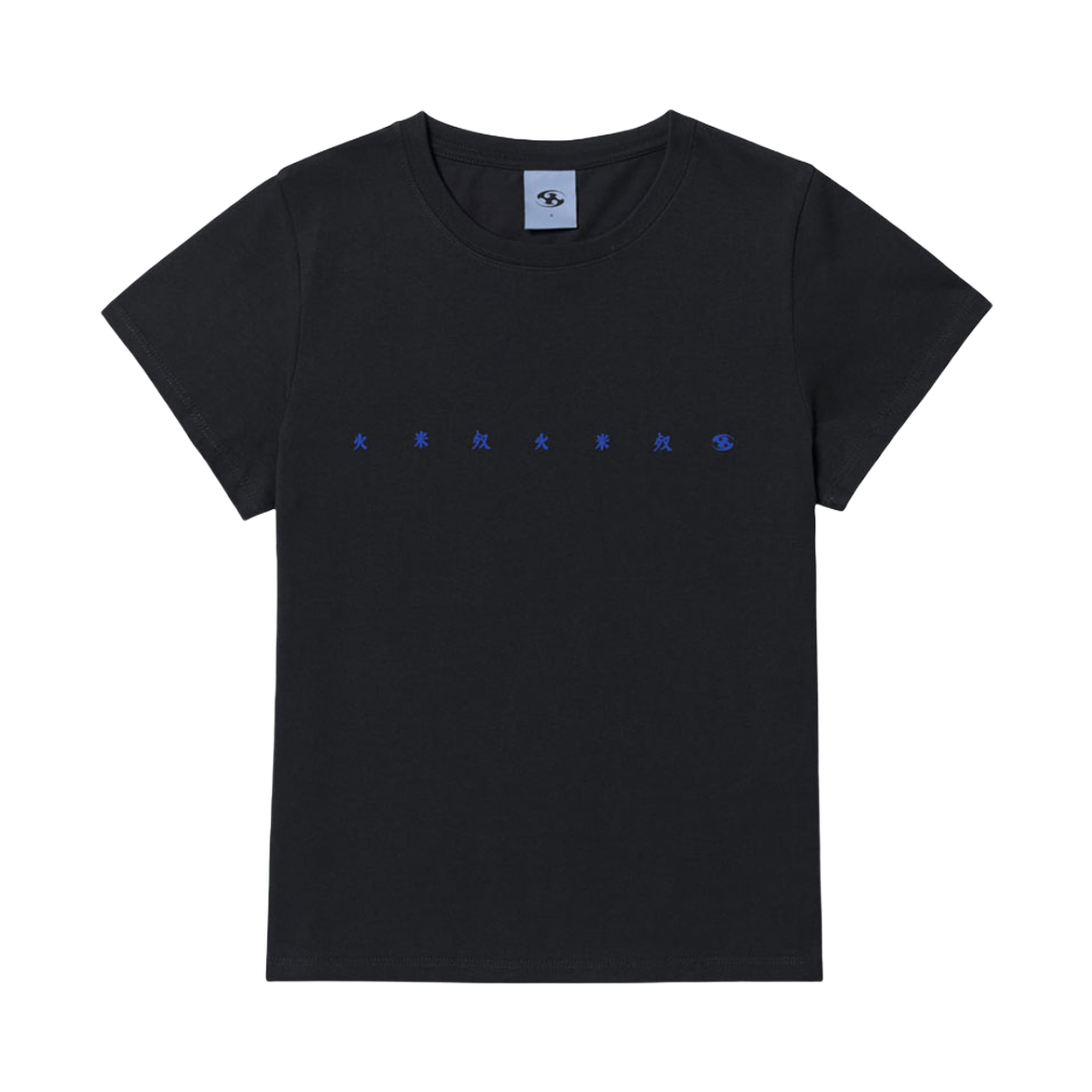 산산기어 우먼 찬 티셔츠 차콜 - 24SS