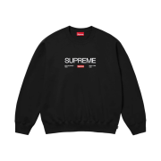 Supreme Established Crewneck Black - 24SS