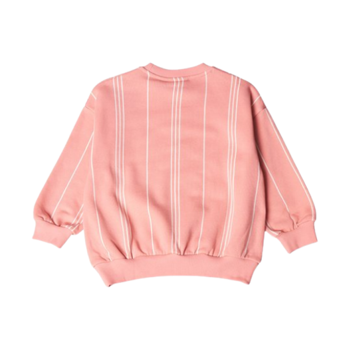 (키즈) 미니 로디니 기모 로고 스웨트셔츠 핑크((Kids) Mini Rodini Kimono Logo Sweatshirt Pink) - 2