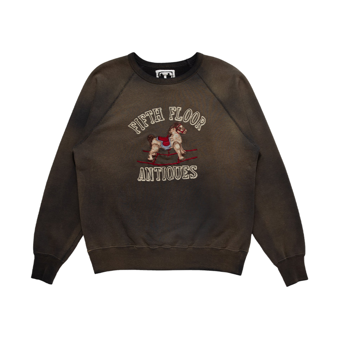 - Samuel Zelig Rocking Horse Crewneck Vintage Charcoal