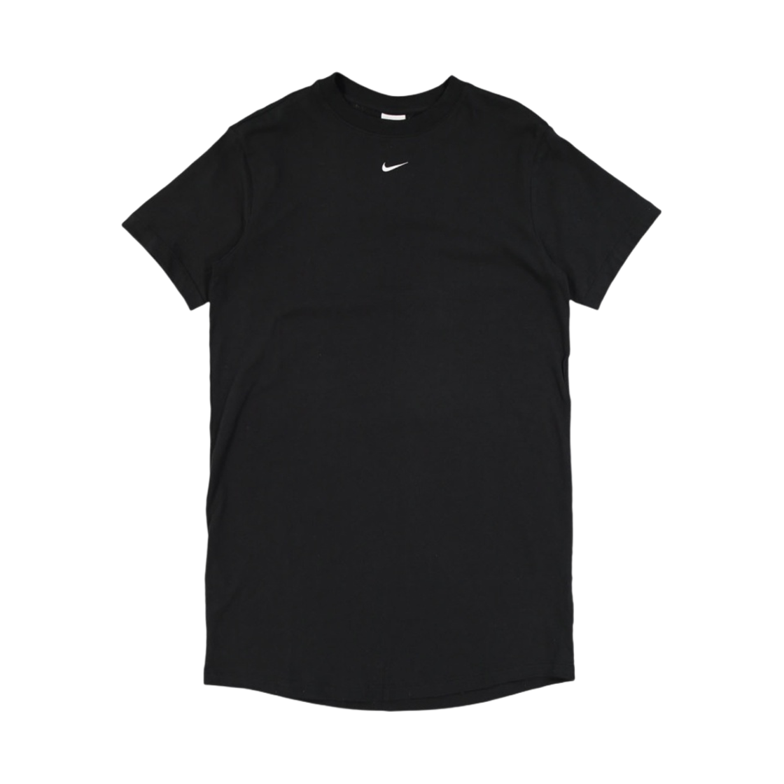 DV7883-010 (W) Nike NSW Essential Short Sleeve T-Shirt Dress Black - Asia