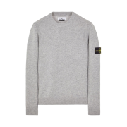 Stone Island 508A3 Lambswool Crewneck Knit Powder Melange - 23FW