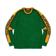 Supreme Stripe Chenille Sweater Green - 22FW