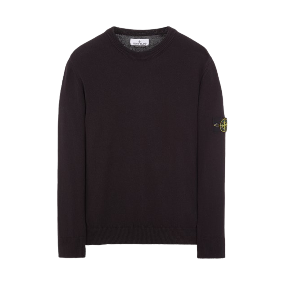 8015528D3-V0020 Stone Island 528D3 Organic Cotton Crewneck Knit Blue - 24SS