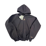 Undermycar Mu.12 Anti Fxxking Logo Play Oversized Bonded Hoodie Purple