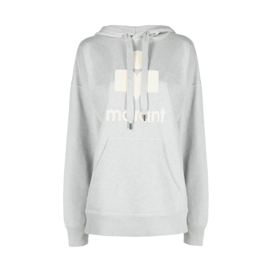 SW0001FA-A1M07E-LUEC (W) Isabel Marant Mansel Oversized Hoodie Sweatshirt Light Blue Ecru - 23SS