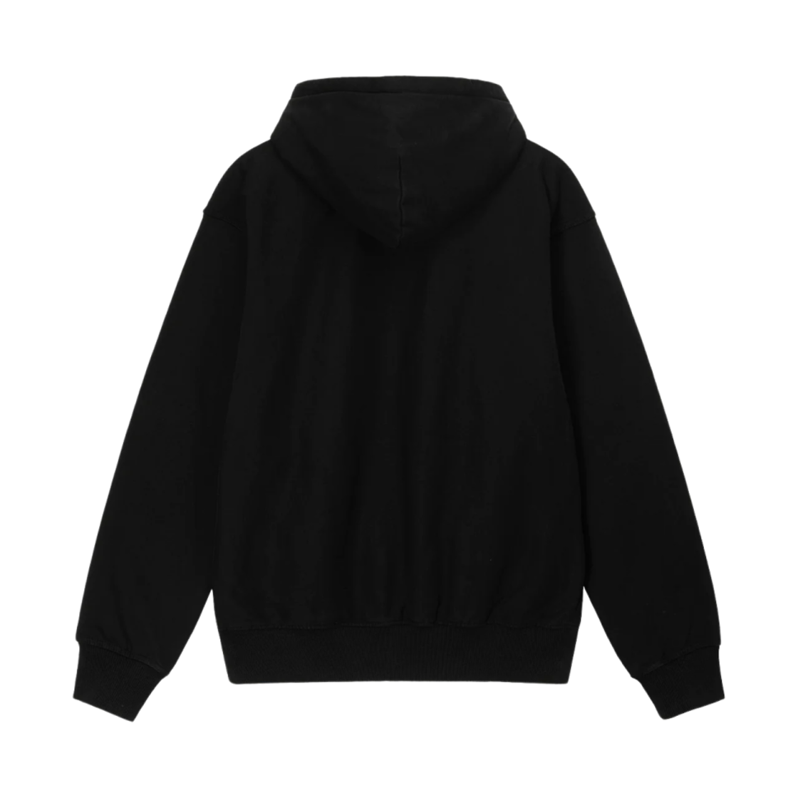 스투시 챔피언 피그먼트 다이드 후드 블랙(Stussy Champion Pigment Dyed Hoodie Black) - 2