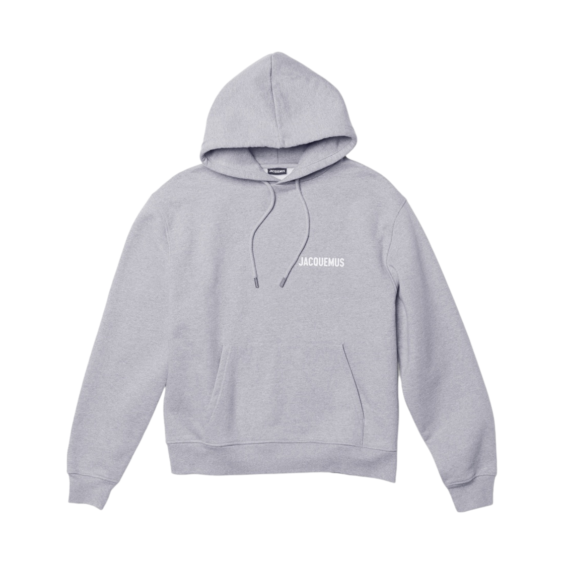 자크뮈스 르 스웨트셔츠 프린티드 로고 후드 그레이(Jacquemus Le Sweatshirt Printed Logo Hoodie Grey)