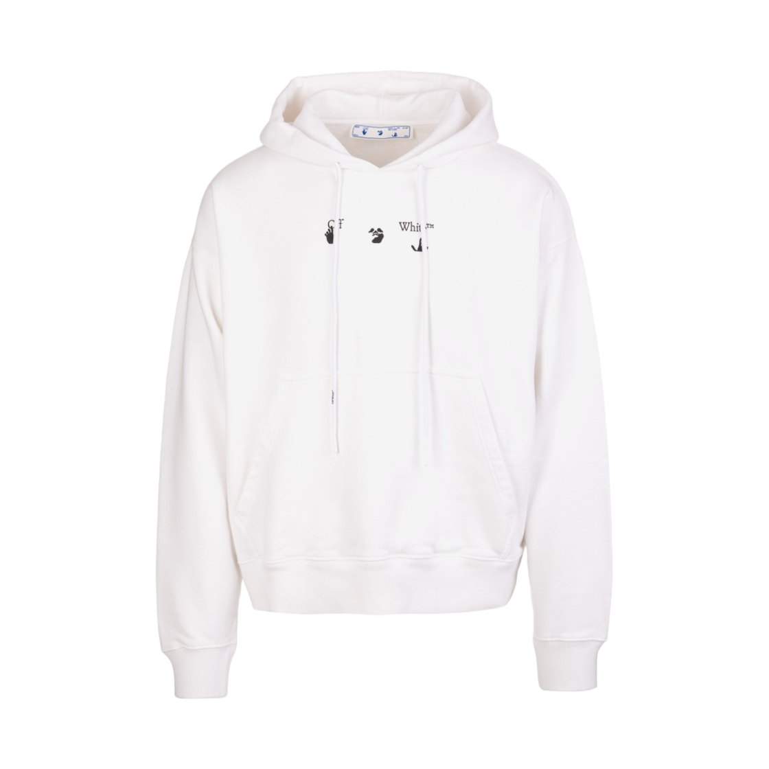 오프화이트 애로우 모티프 후드 화이트(Off-White Arrow Motif Hoodie White) - 2