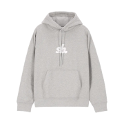 Nike SB Fleece Pullover Skateboarding Hoodie Dark Grey Heather White - Asia