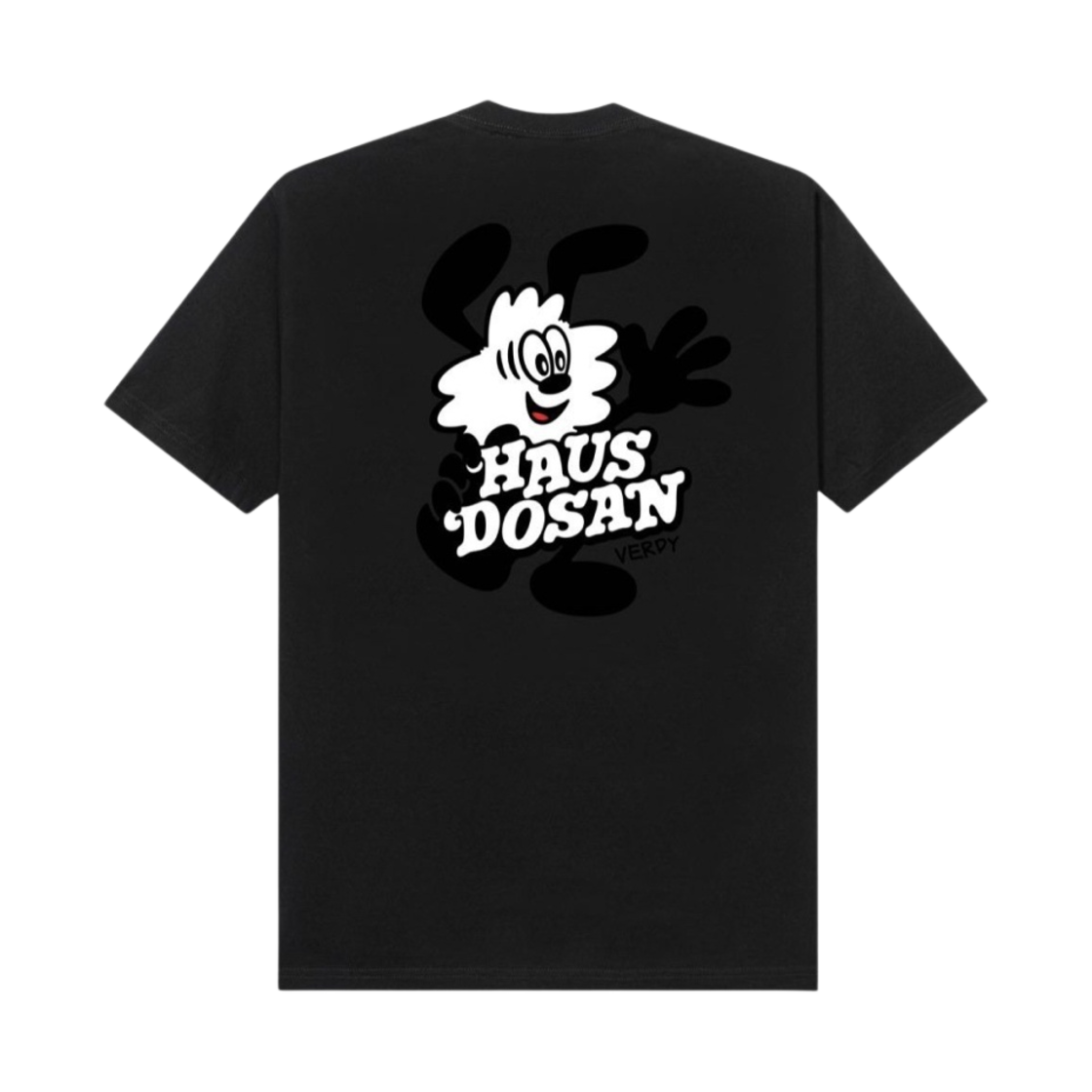 베르디 x 하우스 도산 티셔츠 블랙(Verdy x Haus Dosan T-Shirt Black)