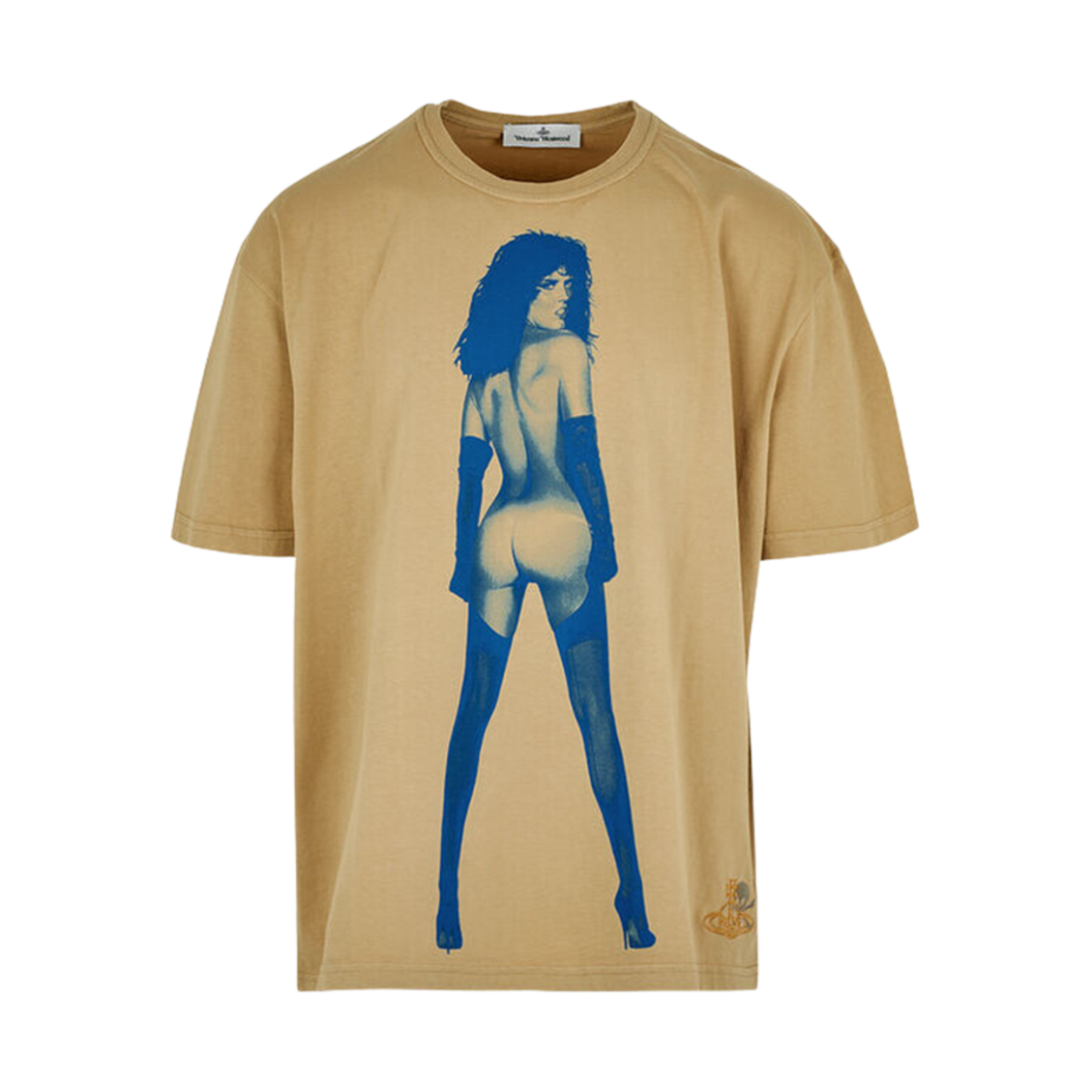 비비안 웨스트우드 오버사이즈 핀업 티셔츠 라크(Vivienne Westwood Oversized Pin-Up T-Shirt Lark) - 1