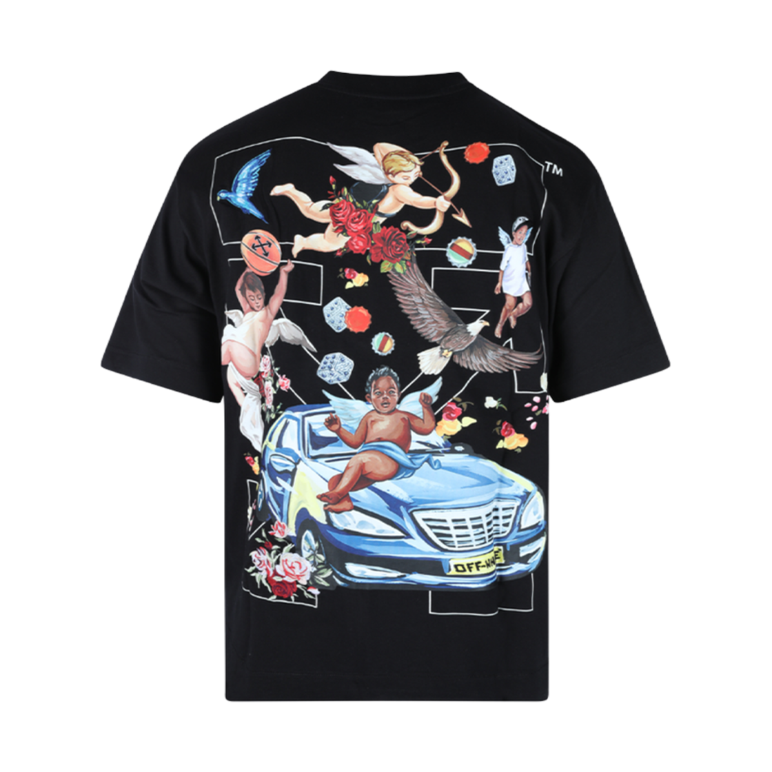 오프화이트 애로우 스케이트 티셔츠 블랙(Off-White Arrow Skate T-Shirt Black) - 2