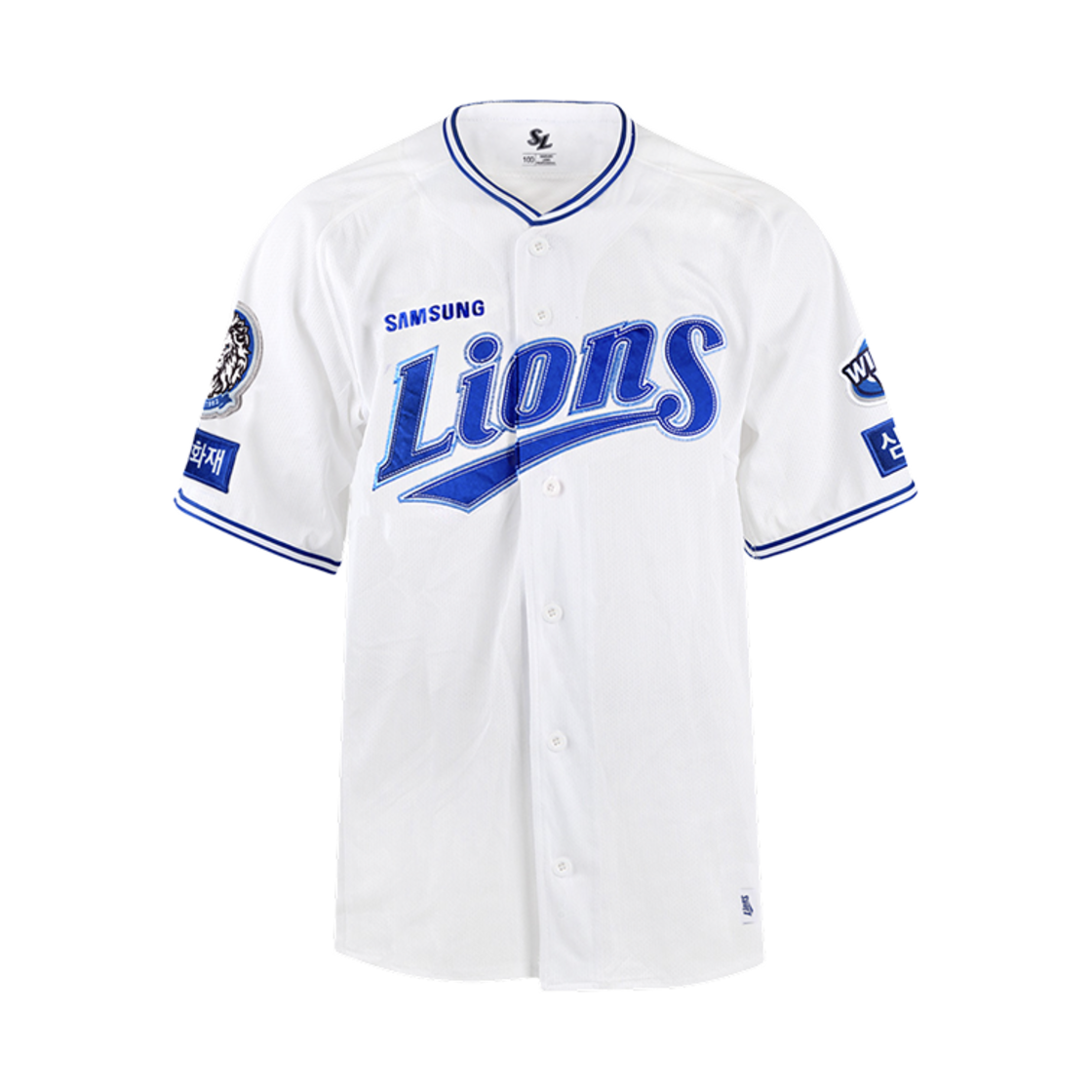 - (Kids) Samsung Lions 2025 Professional Home Uniform White (Non Marking Ver.)