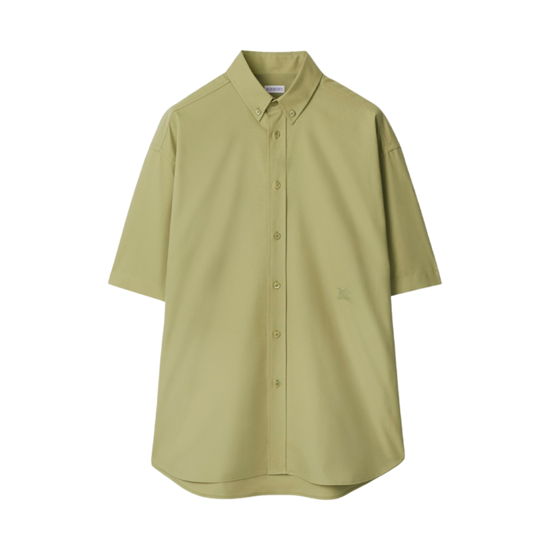 8081978 Burberry Cotton Oxford Shirt Hunter