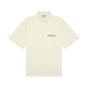 Essentials Short Sleeve Boxy Polo Buttercream 2020