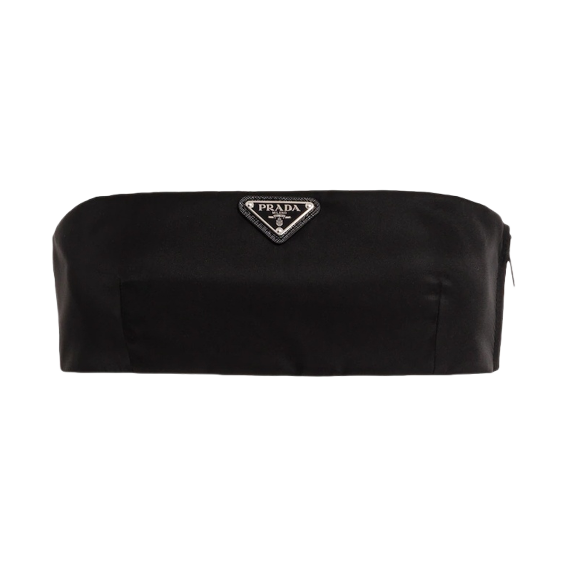 (W) 프라다 리나일론 방도 탑 블랙((W) Prada Re-Nylon Bandeau Top Black) - 1