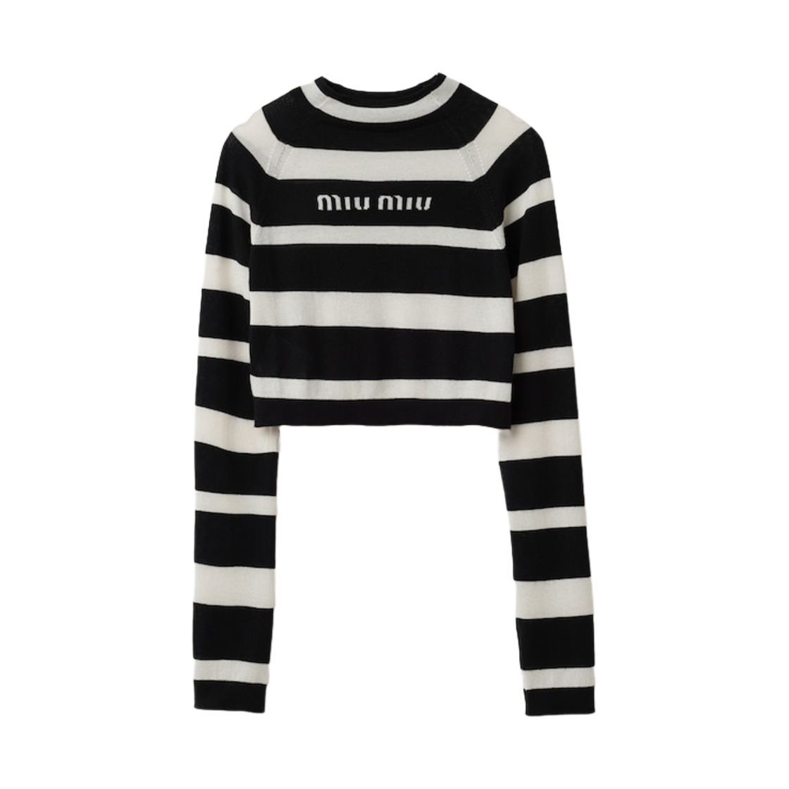 (W) 미우 미우 캐시미어 실크 터틀넥 스웨터 블랙 화이트