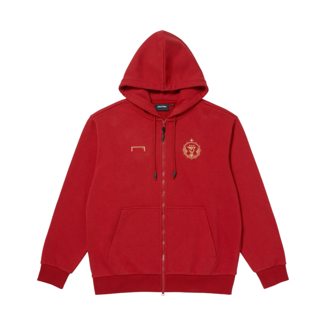 티원 2023 유니폼 월드 집업 레드(T1 2023 Uniform Worlds Zip Up Red)