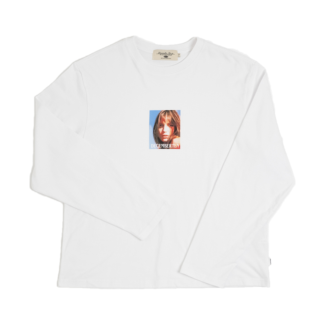 디셈버텐 스퀘어 디티피 롱슬리브 화이트(December Ten Square DTP Longsleeve White)