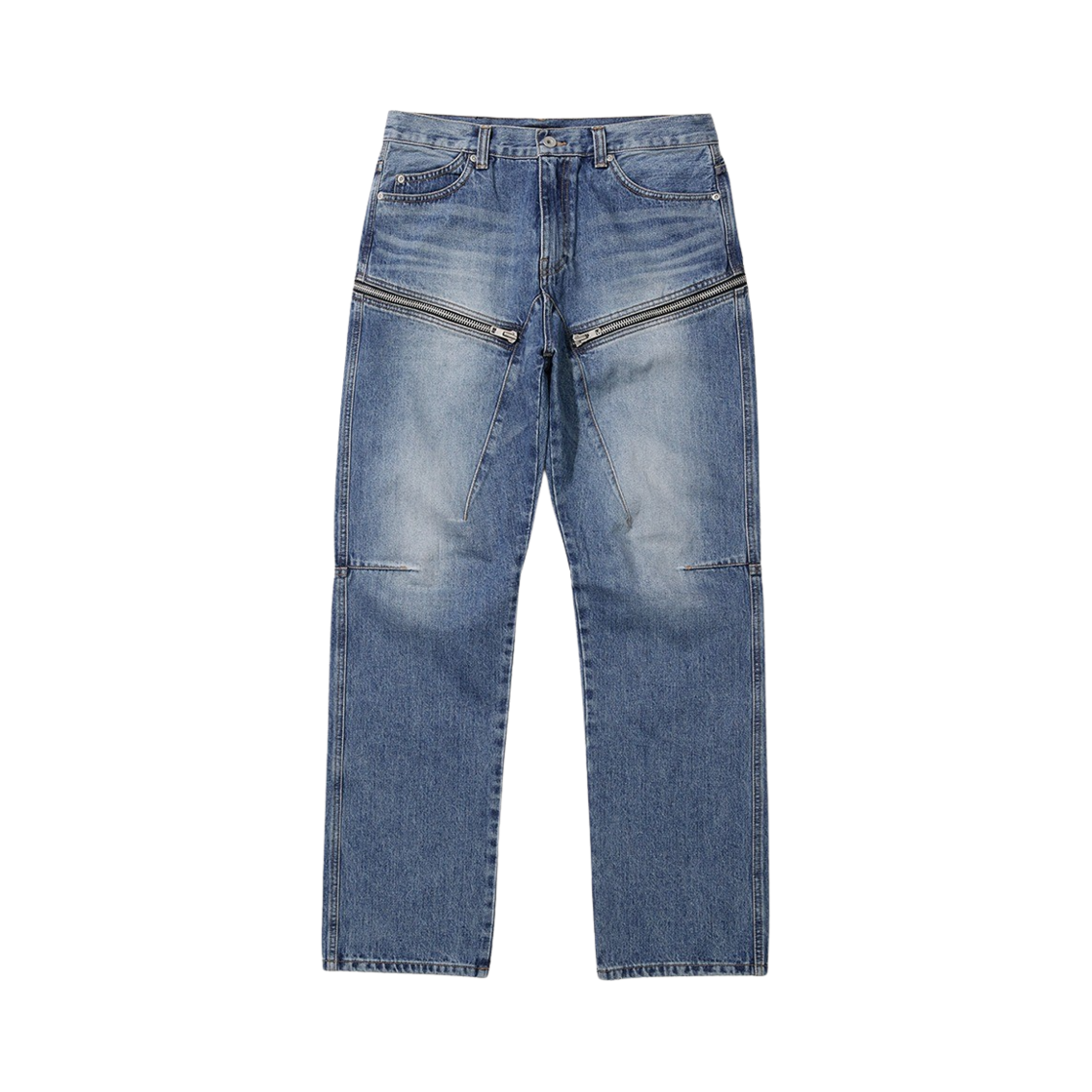 아이시토 지퍼 진 블루(Icyto Zipper Jeans Blue)