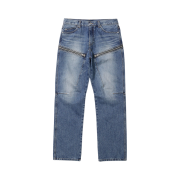 Icyto Zipper Jeans Blue