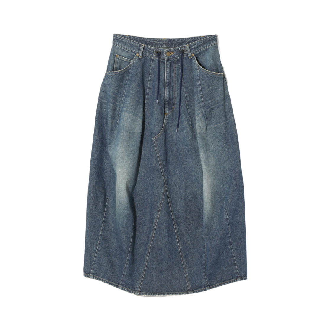 QV162A (W) Needles H.D. Skirt Jean 12 Oz Denim Indigo