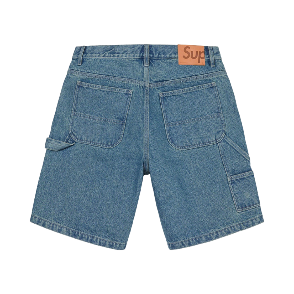 슈프림 핸드스타일 데님 페인터 쇼츠 - 21SS(Supreme Handstyle Denim Painter Shorts Blue - 21SS) - 2